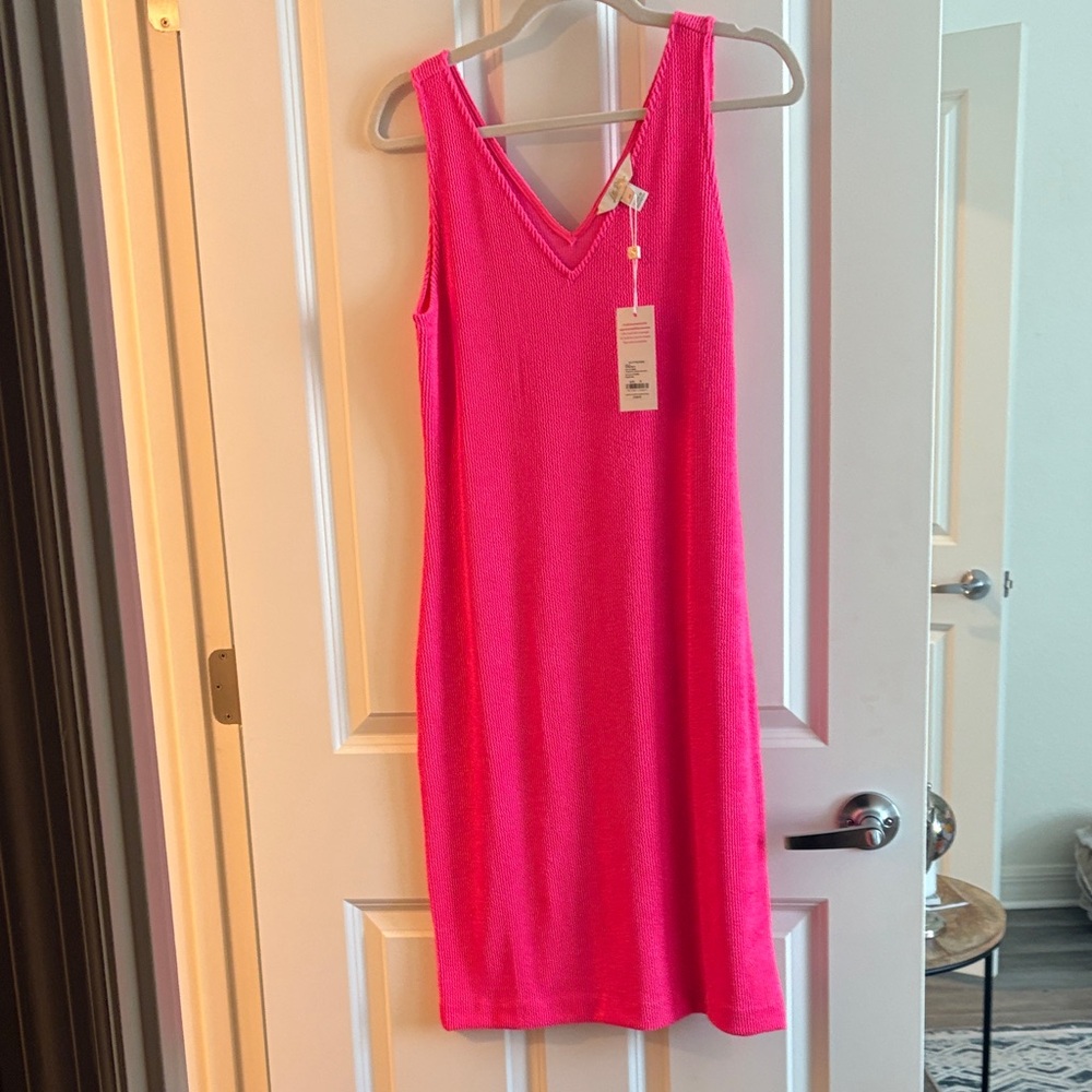 NWT Lilly Pulitzer hot pink dress